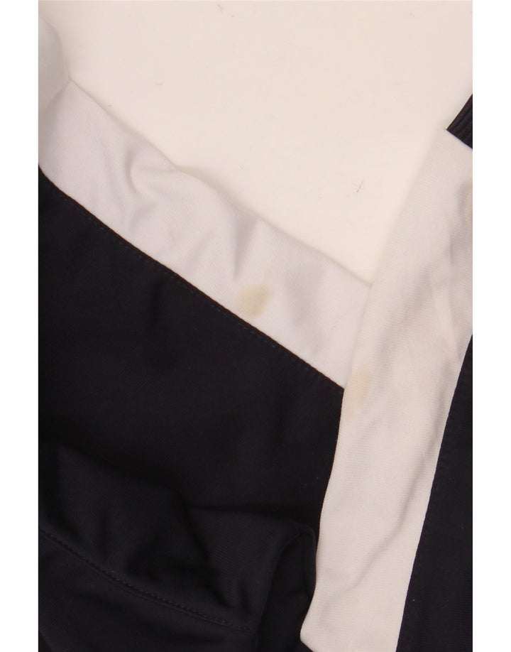 Puma Herren-Trainingsanzug-Top-Jacke, großes marineblaues Farbblock-Polyester