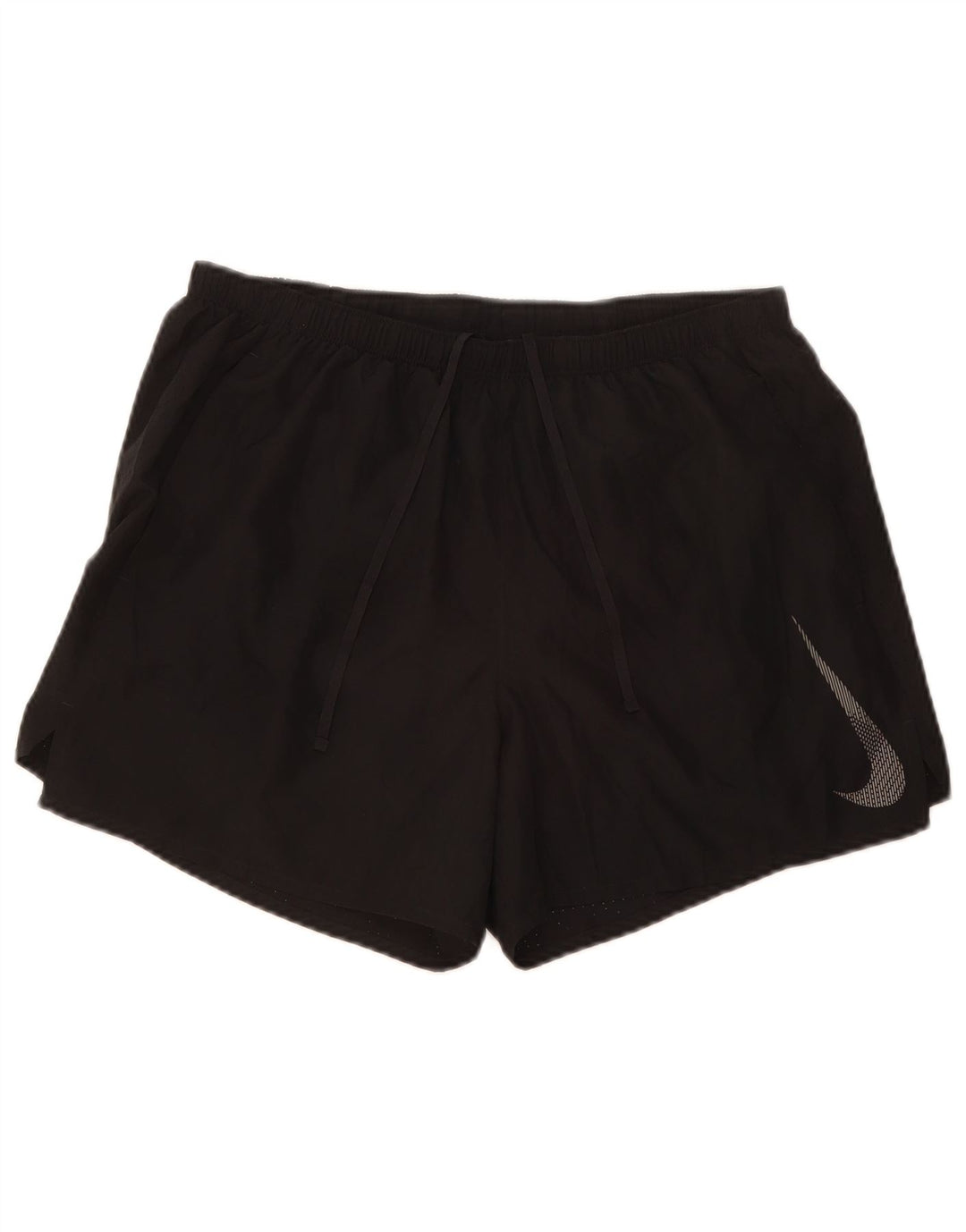 Nike Herren Dri Fit Graphic Sportshorts, groß, aus schwarzem Polyester