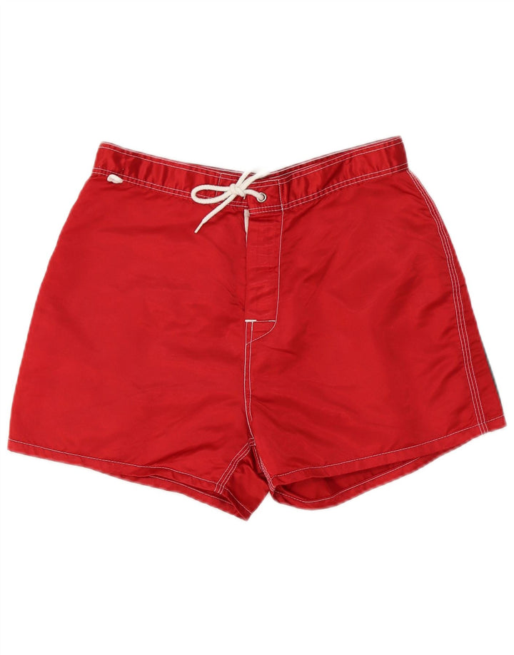 Sundek Herren-Badeshorts, Größe S, Rot