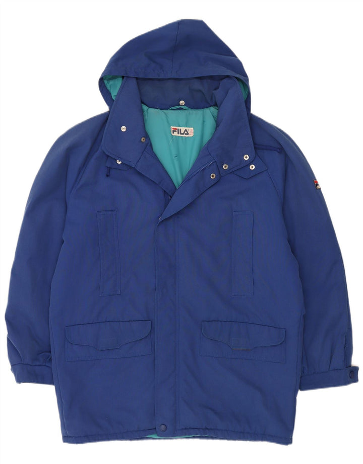 Fila Herren Kapuzen-Utility-Jacke IT 52 XL Marineblau