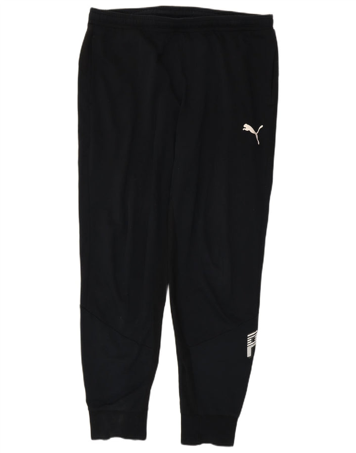 Puma Herren Graphic Trainingshose Jogger XL Schwarz