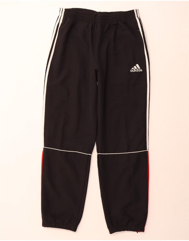 ADIDAS Herren-Trainingshose, Jogginghose, Größe 40/42, Mittelschwarz, Farbblock