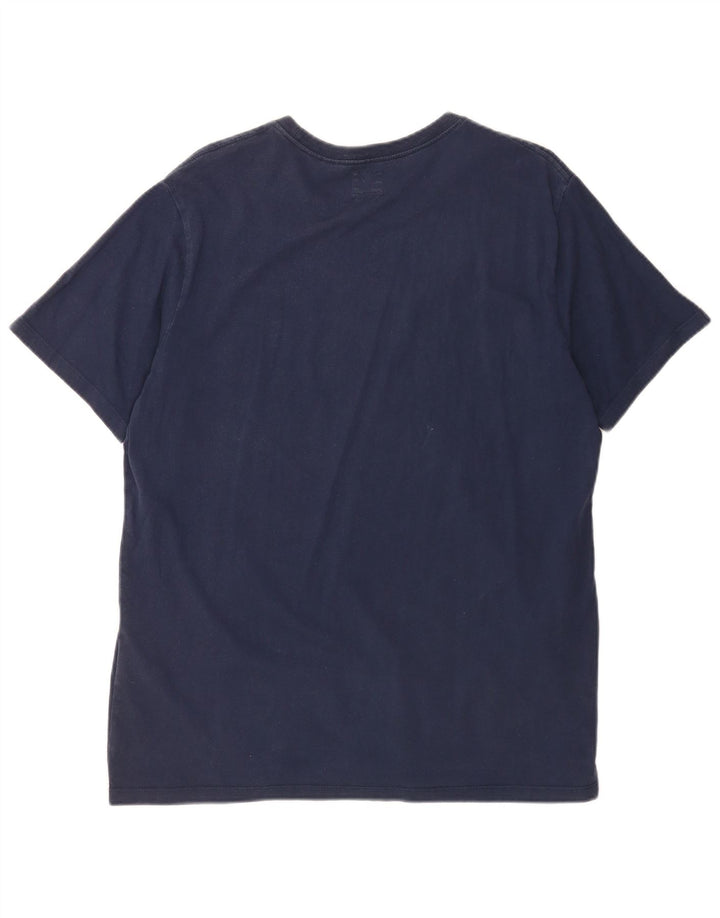 Levi's Herren Standard T-Shirt Top Large Marineblau Baumwolle