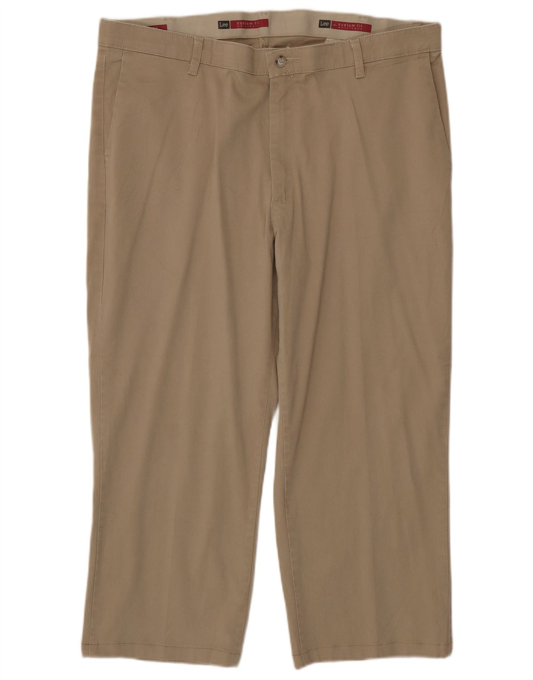 LEE Herren-Caprihose mit gerader Passform, gerade Passform, W40, L24, beige Baumwolle