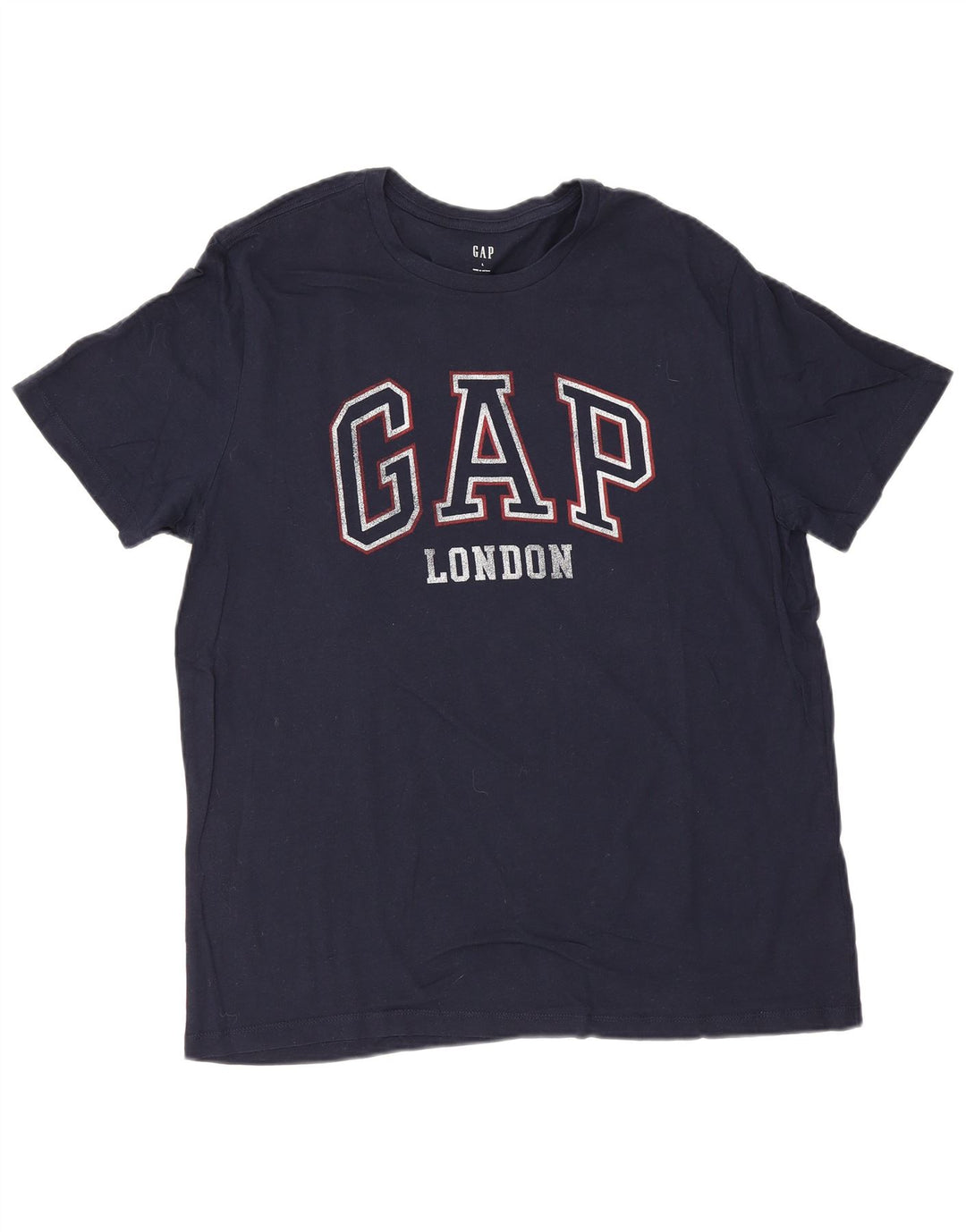 Gap Herren-T-Shirt mit Grafik, groß, marineblau, Baumwolle