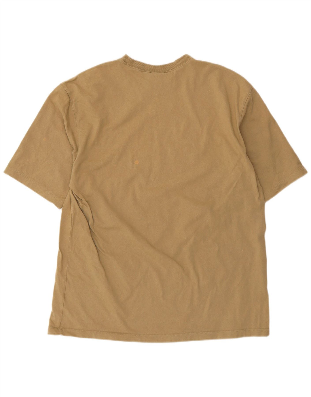 Adidas Damen T-Shirt Top UK 14 Medium Khaki Baumwolle