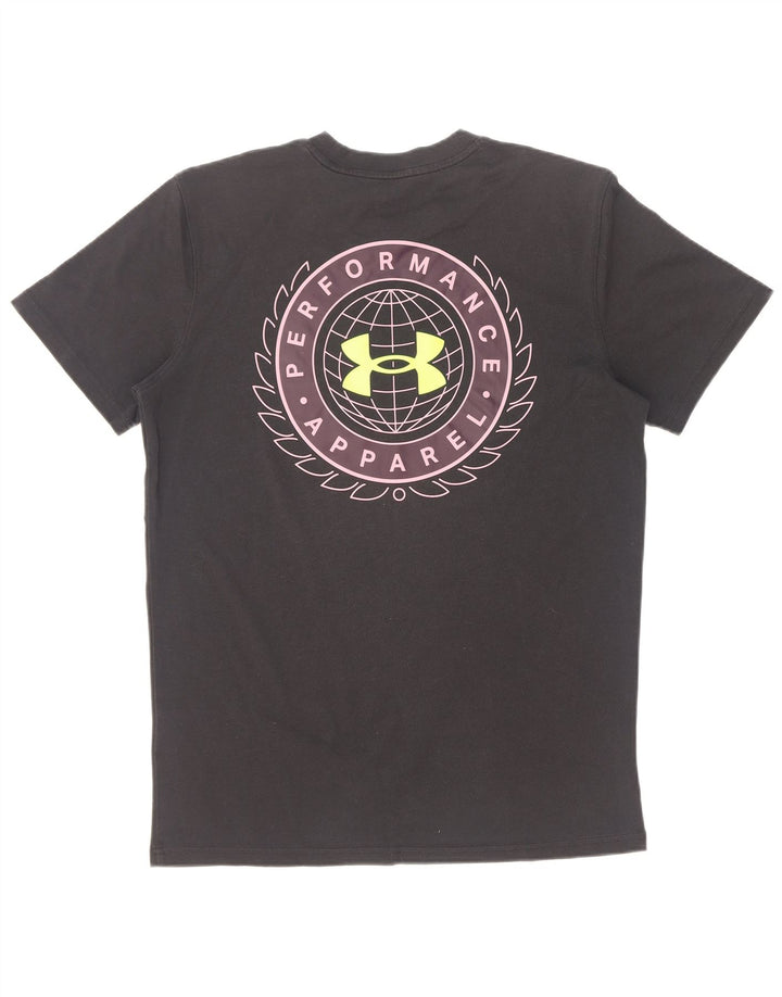 Under Armour Herren-T-Shirt mit Grafik, Größe S, schwarze Baumwolle