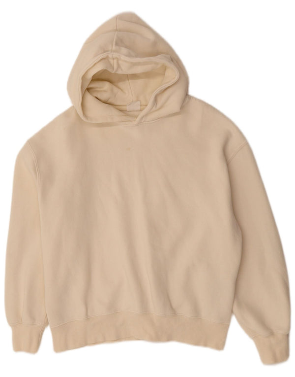 ZARA Mädchen-Kapuzenpullover, 13–14 Jahre, aus weißer Baumwolle