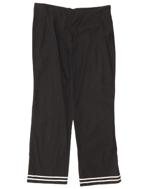 Laura Ashley Damen Freizeithose UK 12 Medium W30 L26 Schwarz gestreift
