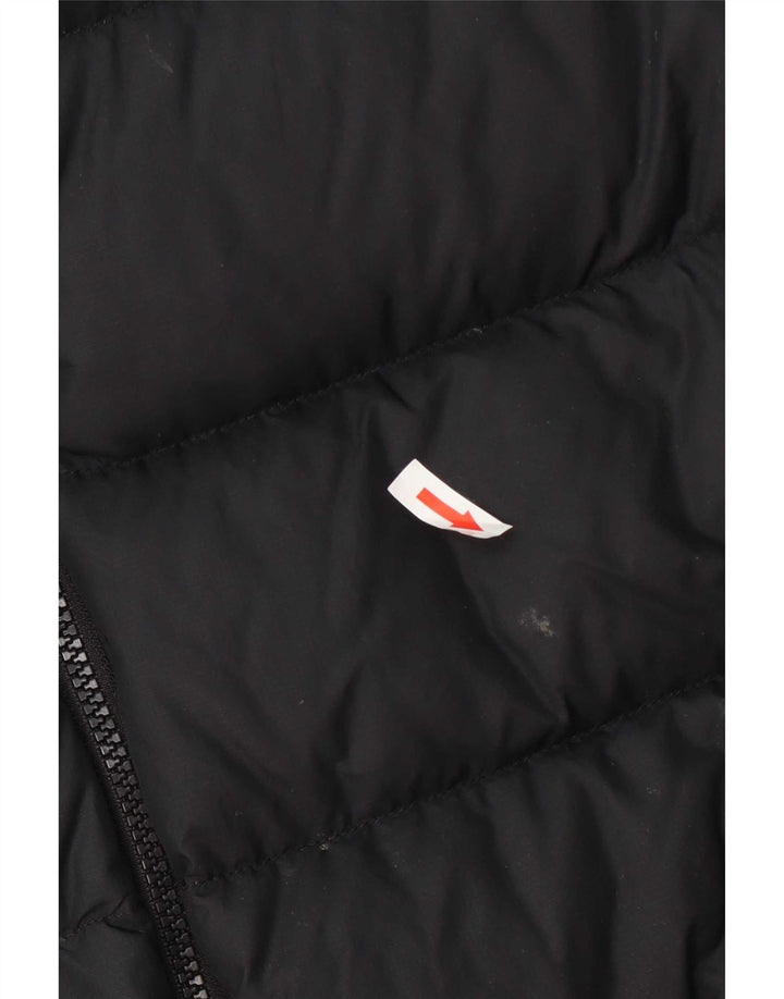 The North Face Herren Wattierte Weste UK 38 Mittelschwarzes Nylon