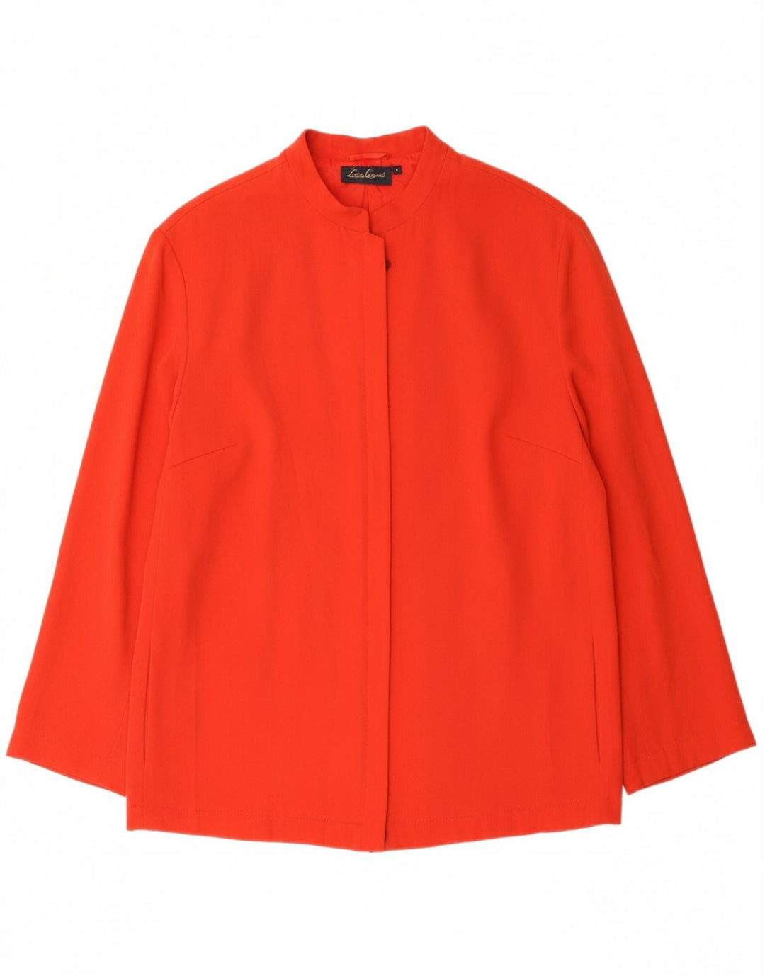 LUISA SPAGNOLI Womens Blazer Jacket UK 16 Large Red Polyester Vintage Luisa Spagnoli and Second-Hand Luisa Spagnoli from Messina Hembry 