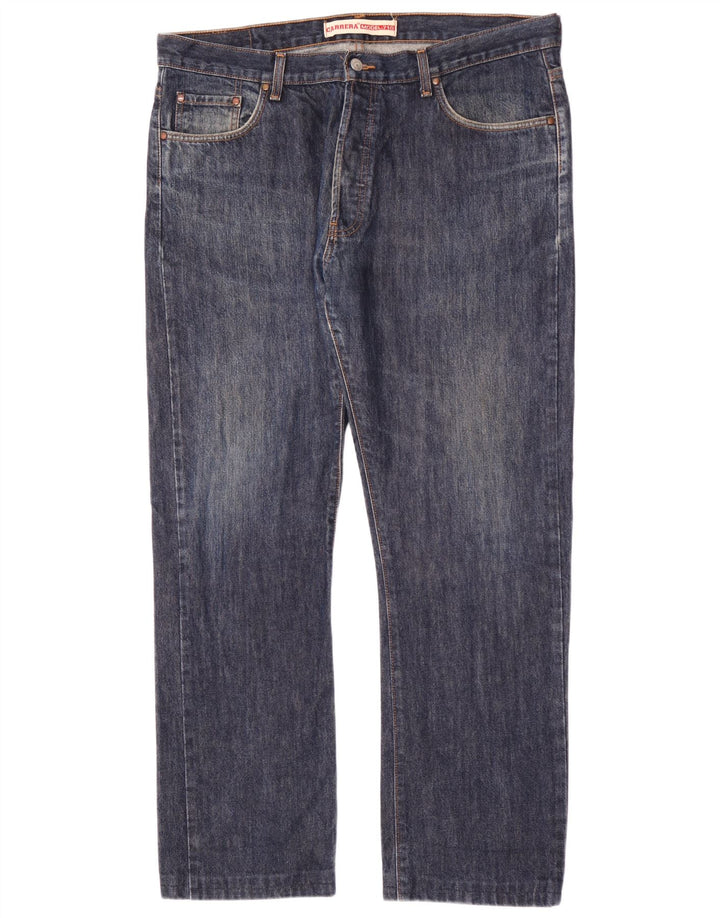 Carrera Herren 710 Straight Jeans W40 L32 Marineblau Baumwolle