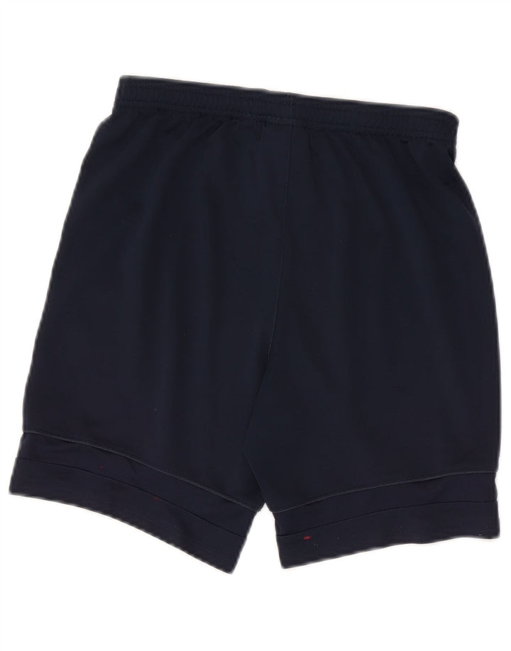 Nike Dri Fit Sportshorts für Jungen, 12–13 Jahre, groß, marineblaues Polyester