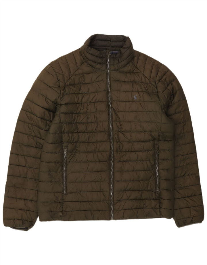 Joules Herren Wattierte Jacke UK 38 Medium Khaki Polyester
