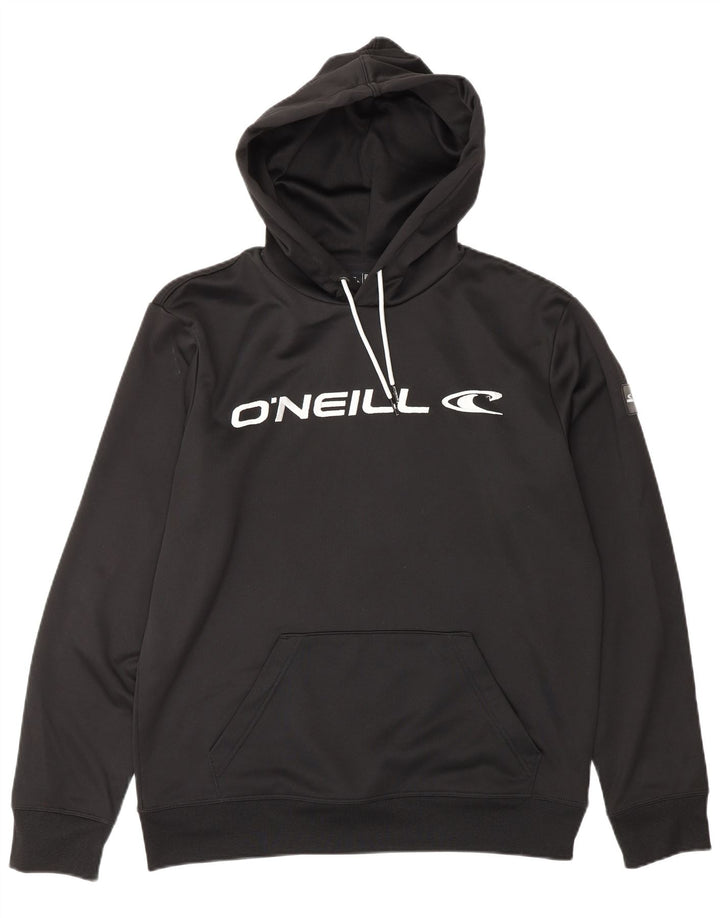 O'NEILL Herren-Kapuzenpullover mit Grafik, Größe S, Schwarz, Polyester