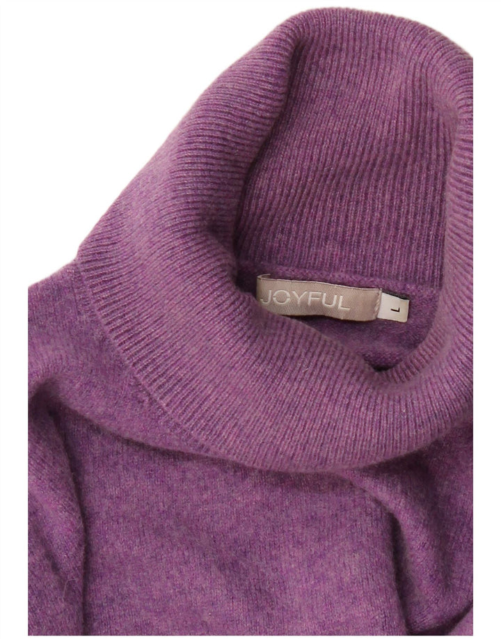 Joyful Rollkragenpullover für Damen, Gr. 14, Lila