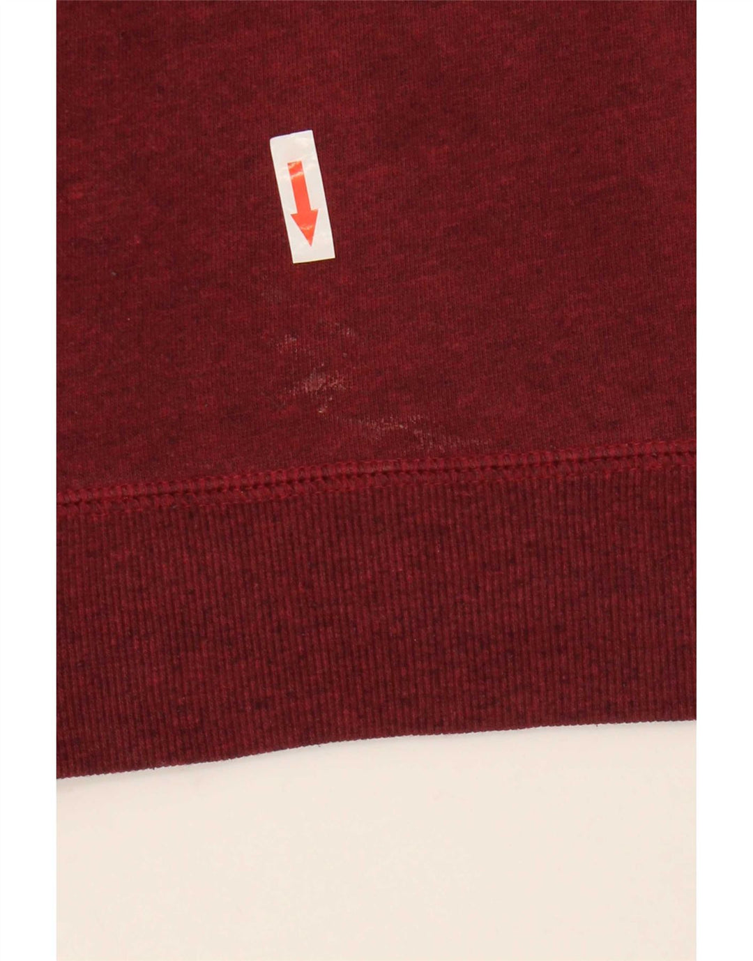 Vans Herren-Kapuzenpullover mit grafischem Reißverschluss, mittlere Burgunderrote Baumwolle