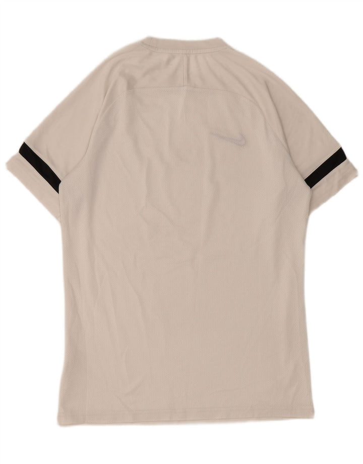 Nike Herren Dri Fit T-Shirt Top Mittelweiß