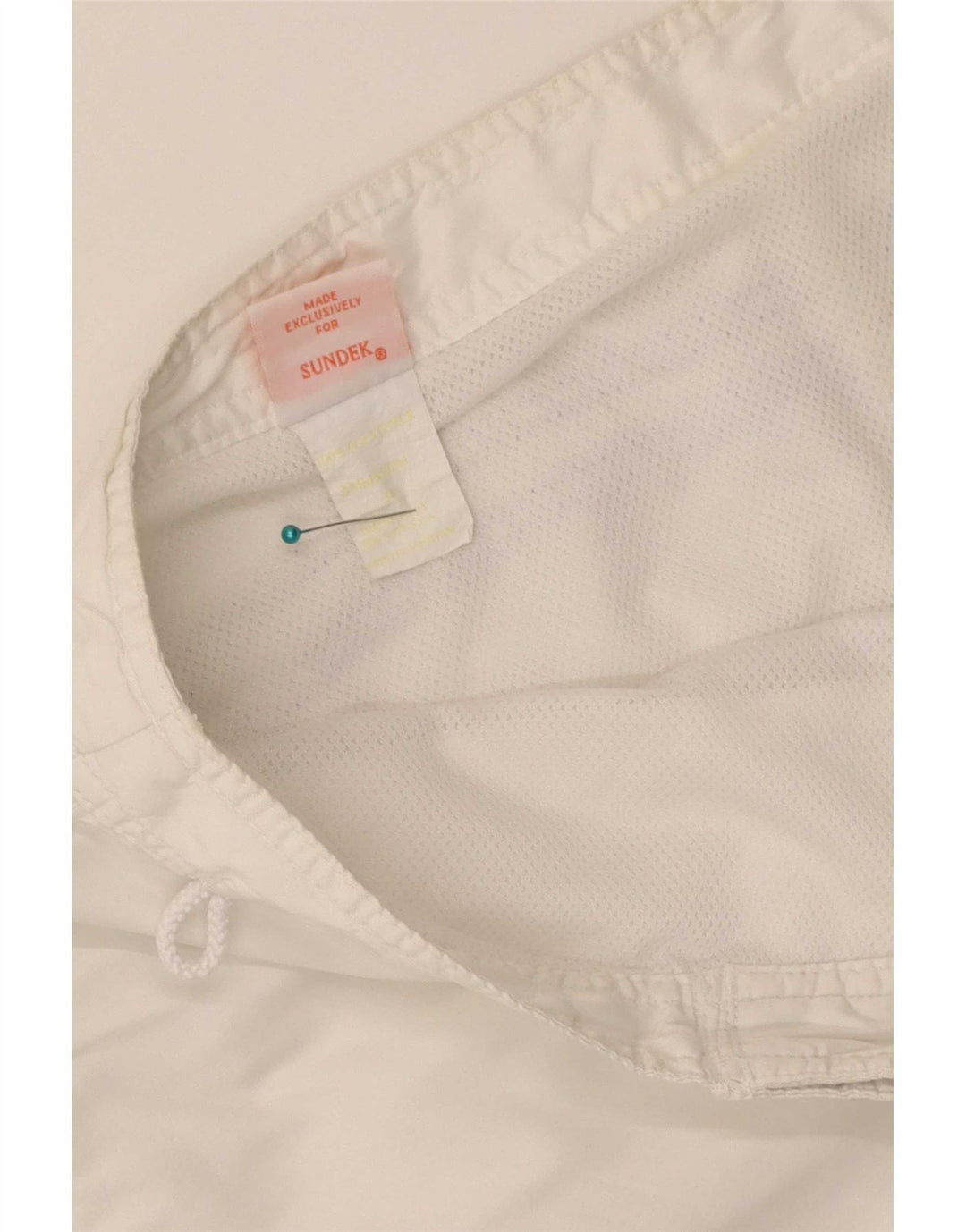 Sundek Herren-Badeshorts, groß, aus weißem Polyester