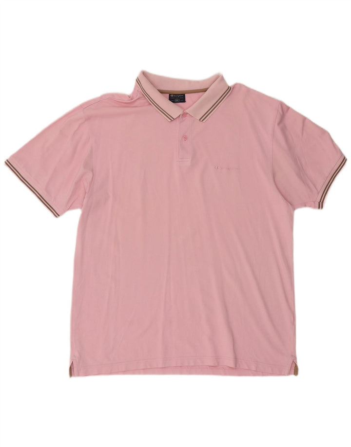 Champion Herren Poloshirt 2XL Rosa