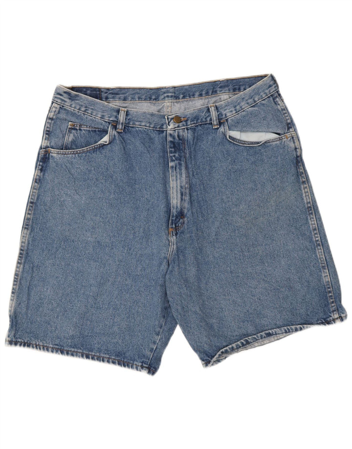 Wrangler Herren Jeansshorts W28 Mittelblau