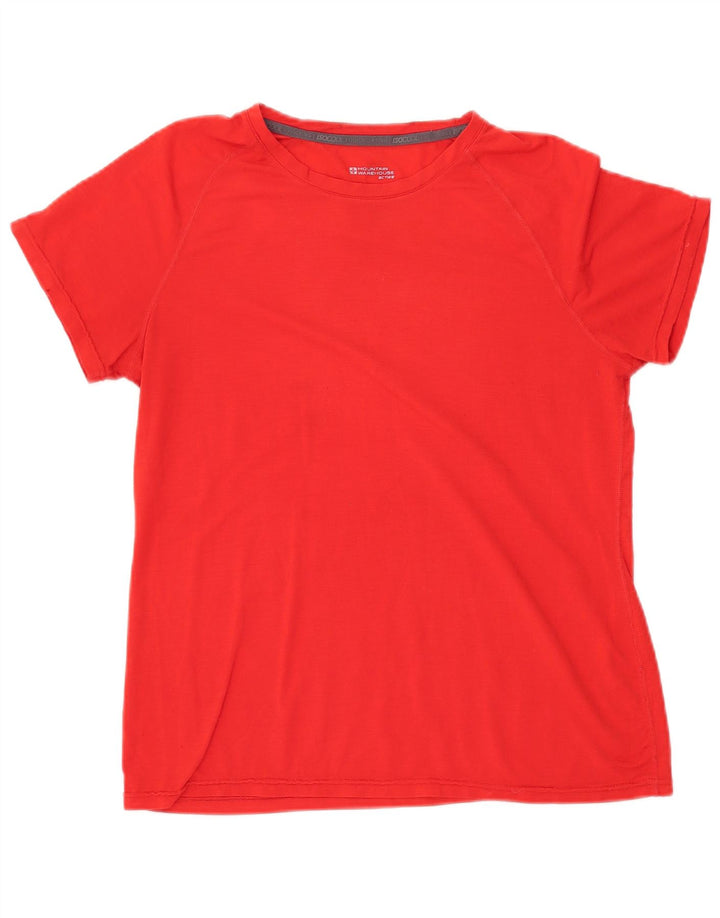 MOUNTAIN WAREHOUSE Damen IsoCool T-Shirt Top UK 16 Large Rot
