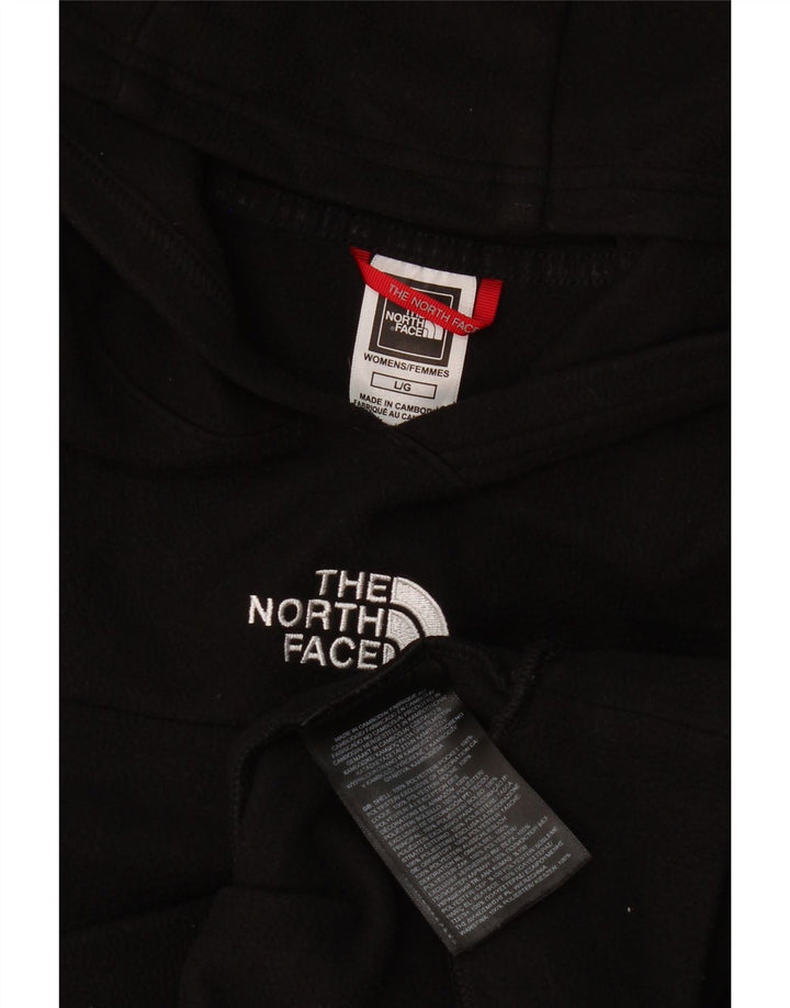 The North Face Damen Kapuzenpullover UK 16 Large Schwarz Polyester