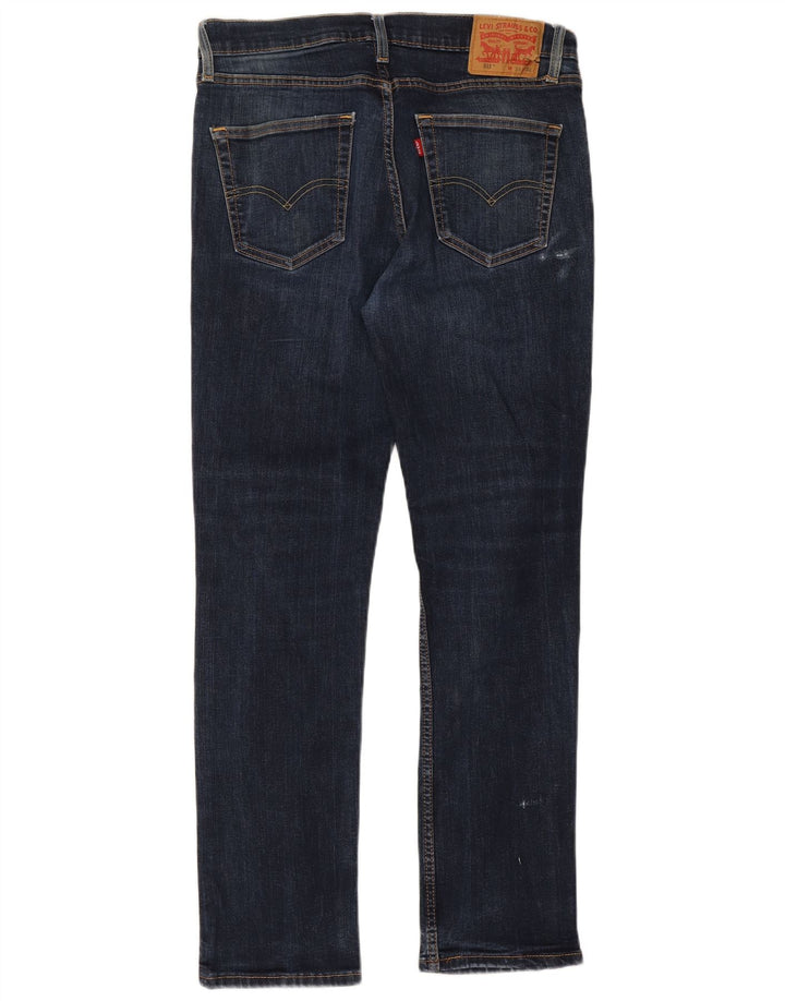 Levi's Herren 511 Slim Jeans W34 L32 Blaue Baumwolle