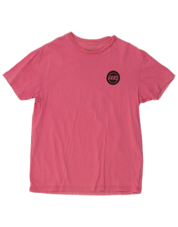VANS Herren Grafik T-Shirt Top XS Rosa