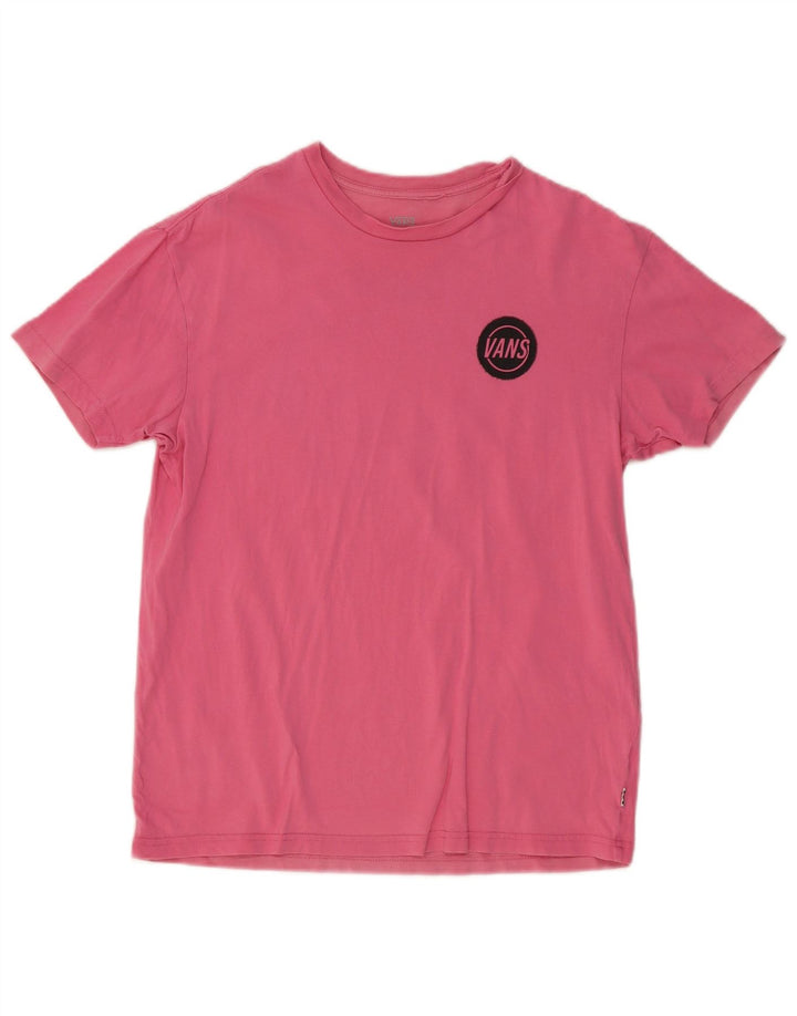 VANS Herren Grafik T-Shirt Top XS Rosa
