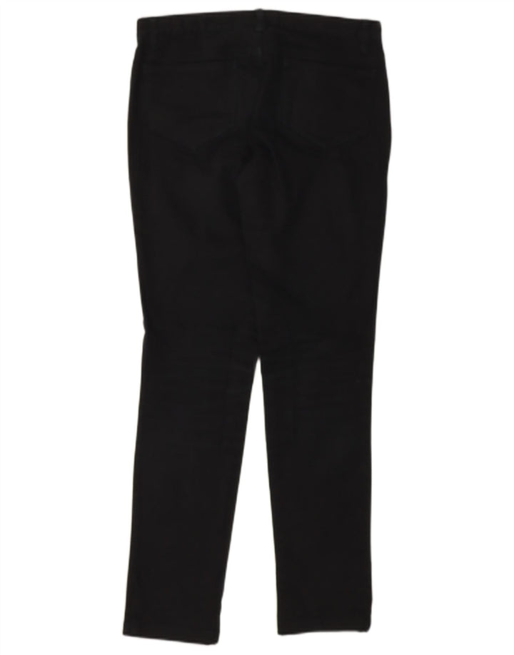 BENETTON Womens Slim Jeans IT 42 Medium W30 L30 Black Cotton