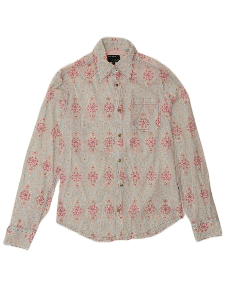 Energie Herrenhemd Small Blue Floral