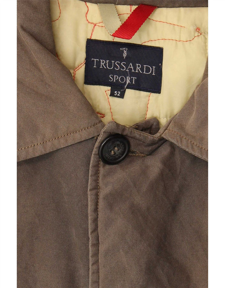 Trussardi Herrenmantel IT 54 2XL Grau