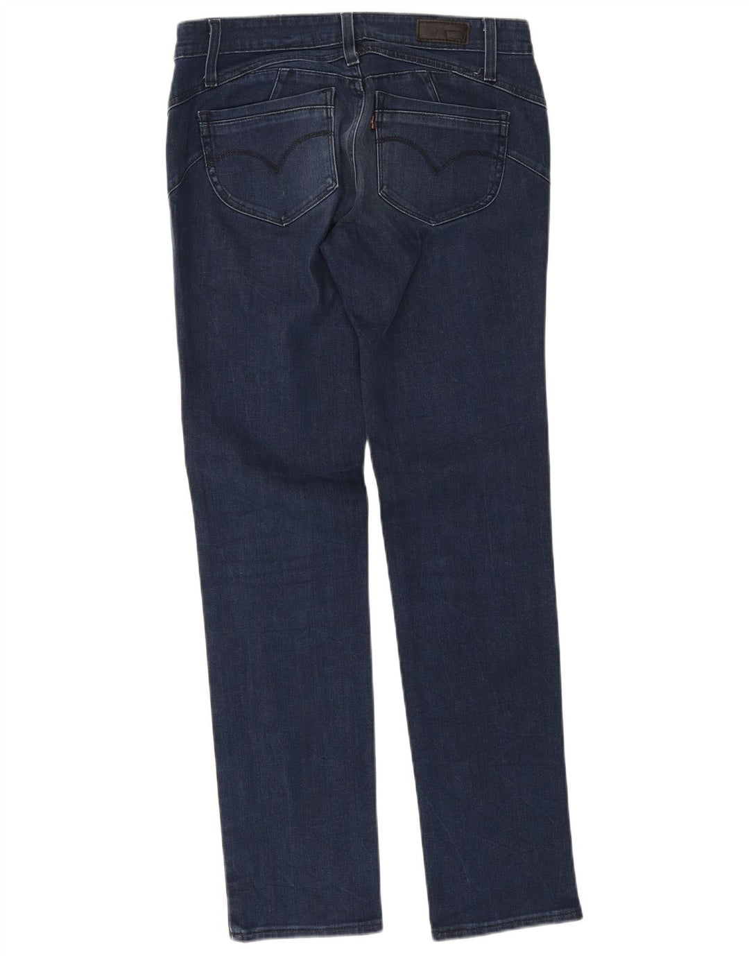 Levi's Damen-Jeans mit niedriger Taille, gerade, W29, L32, blaue Baumwolle