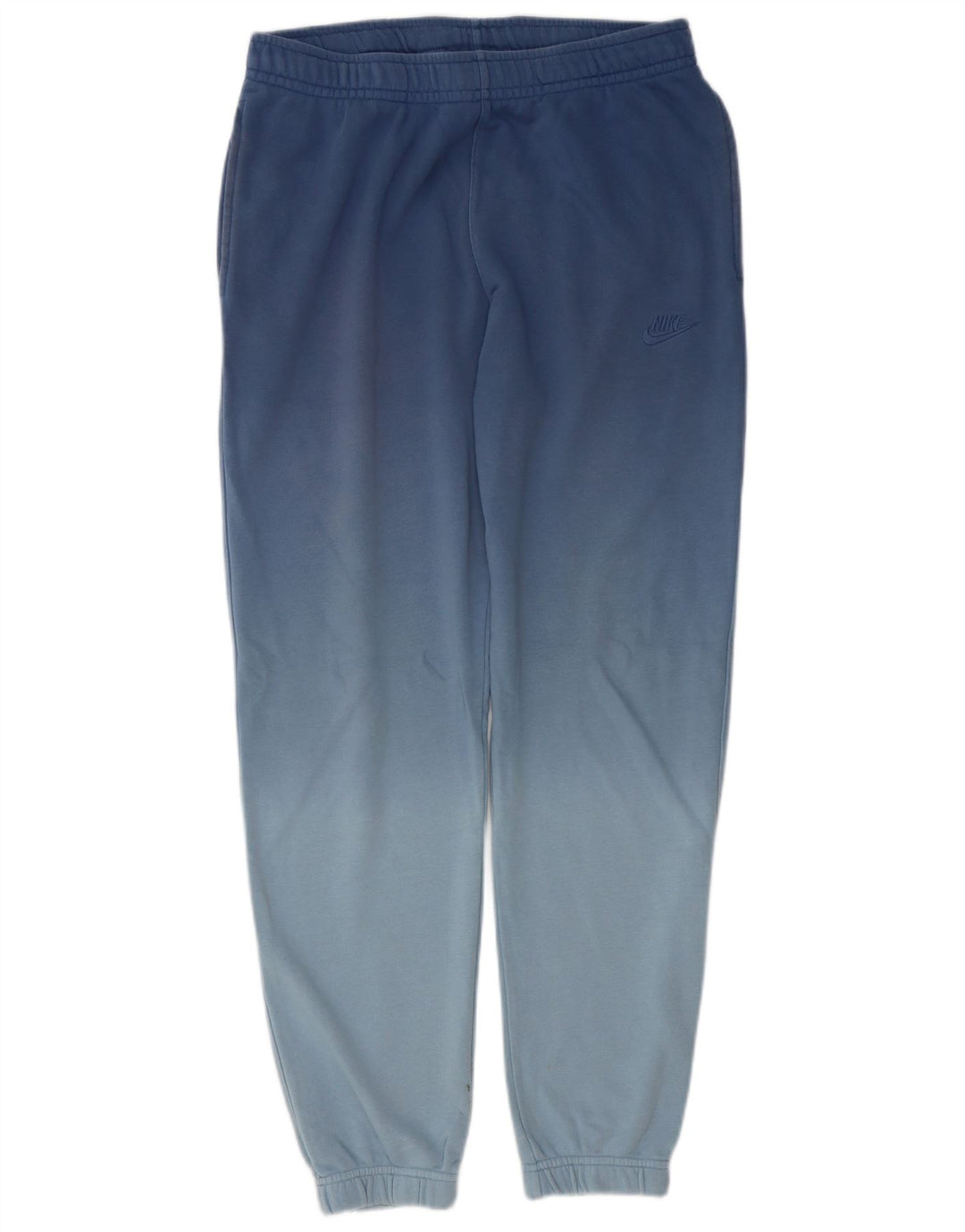Nike Herren-Trainingshose, Jogginghose, Mittelblau, Colourblock-Baumwolle