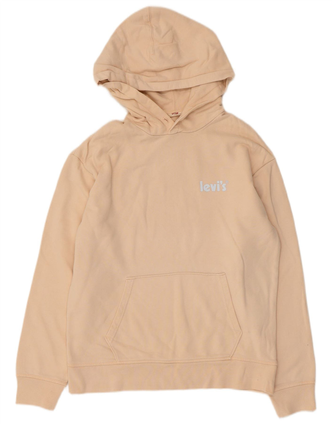 Levi's Herren-Kapuzenpullover, Größe S, beige, Baumwolle