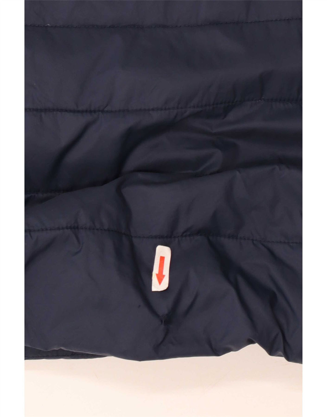 Weird Fish Damen Wattierte Weste UK 16 Large Marineblaues Nylon