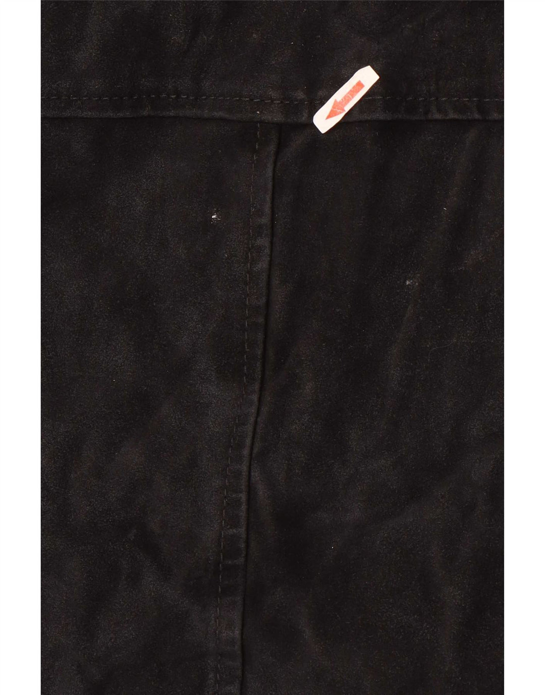 Privilegi Damen Wildlederjacke mit Kapuze IT 44 Mittelschwarzes Leder