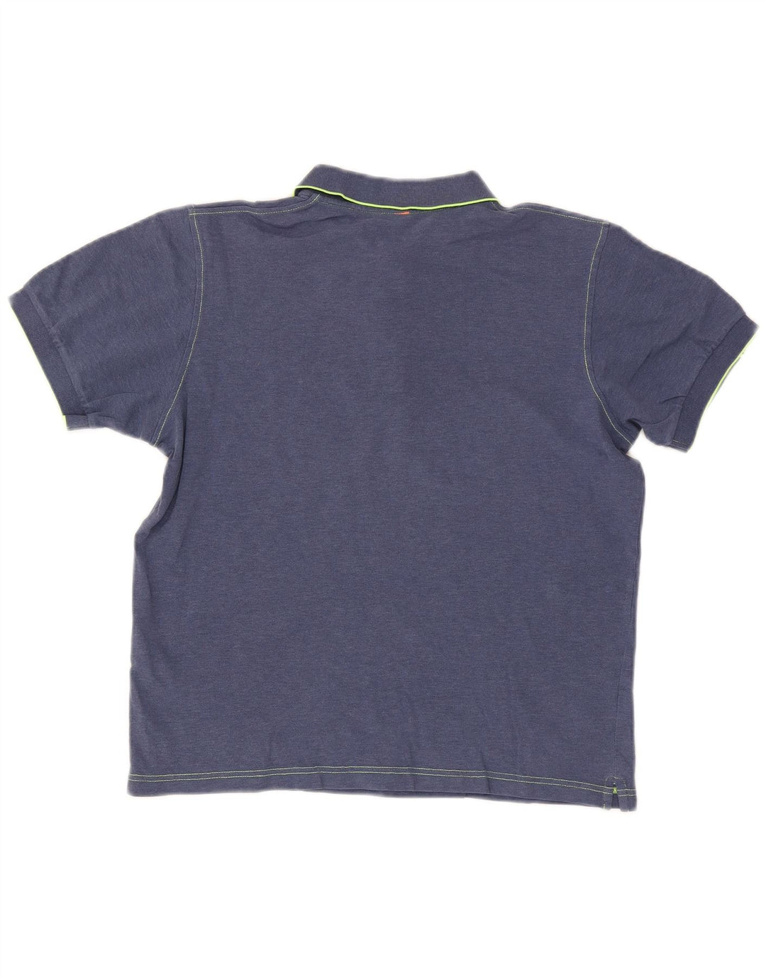 Sun68 Herren-Poloshirt, mittelgroß, marineblau, Baumwolle