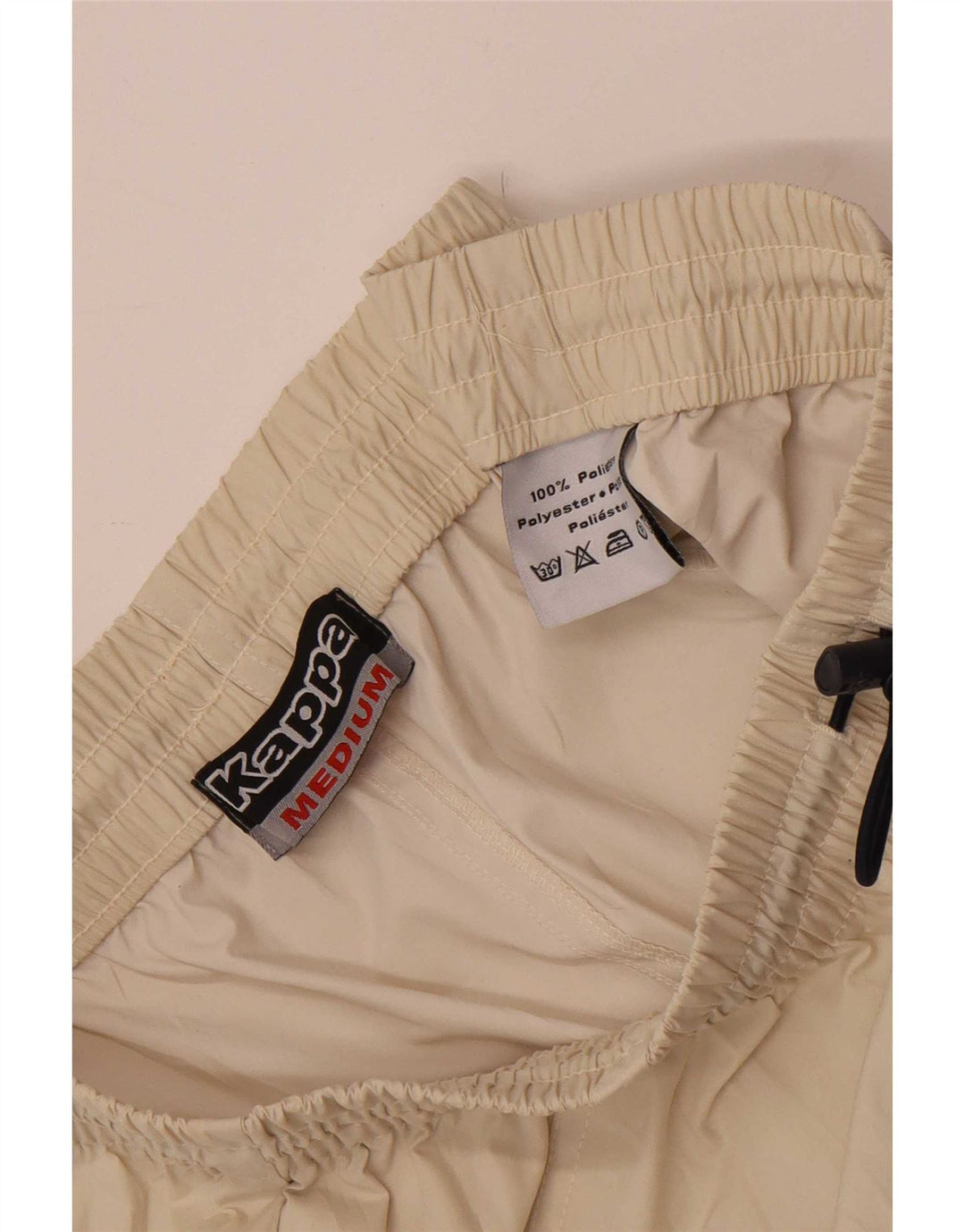 Kappa Herren-Trainingshose, mittelbeigefarbenes Polyester