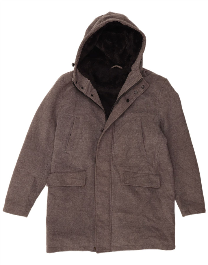 Zara Herrenmantel UK 38 Mittelgrau