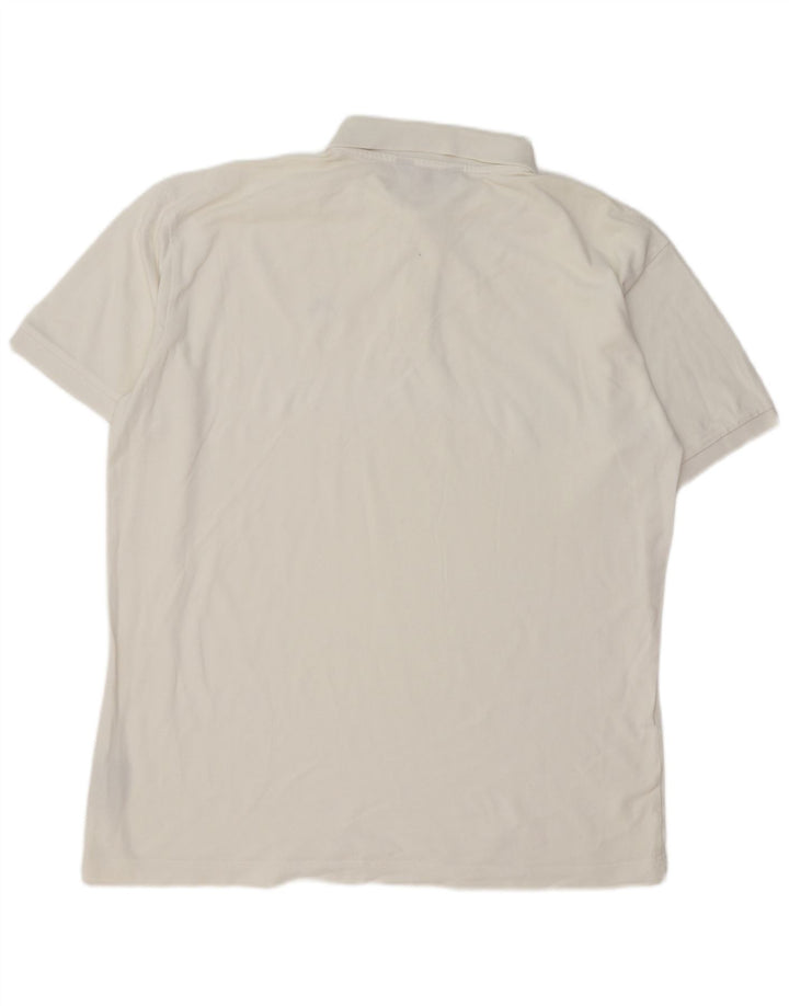 Kappa Herren Poloshirt 2XL Weiße Baumwolle