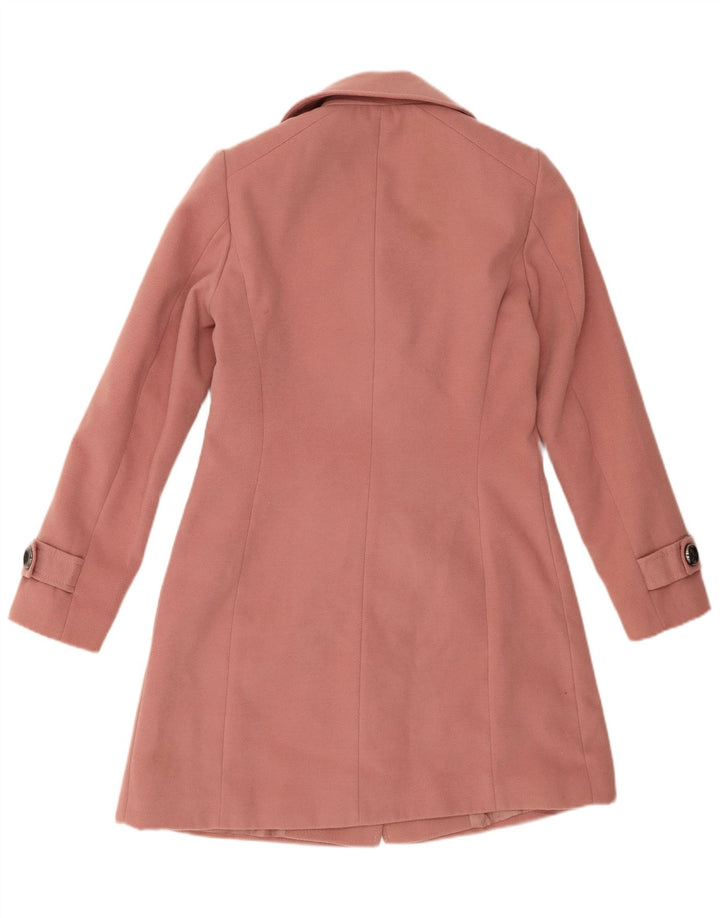 Miss Selfridge Damenmantel UK 10 Small Pink Polyester