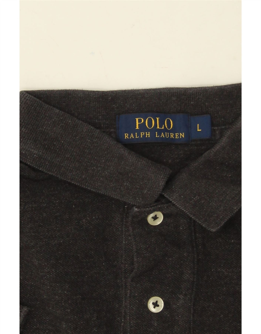 POLO RALPH LAUREN Herren Poloshirt Large Grau
