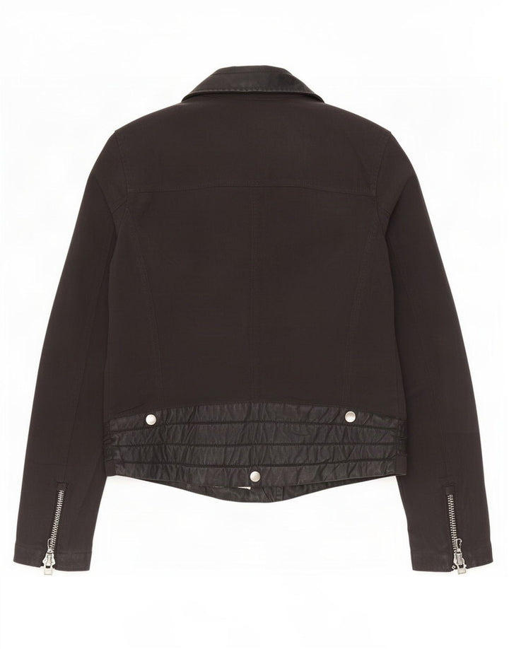 Colmar Damen Bikerjacke IT 42 Small Schwarz Nylon