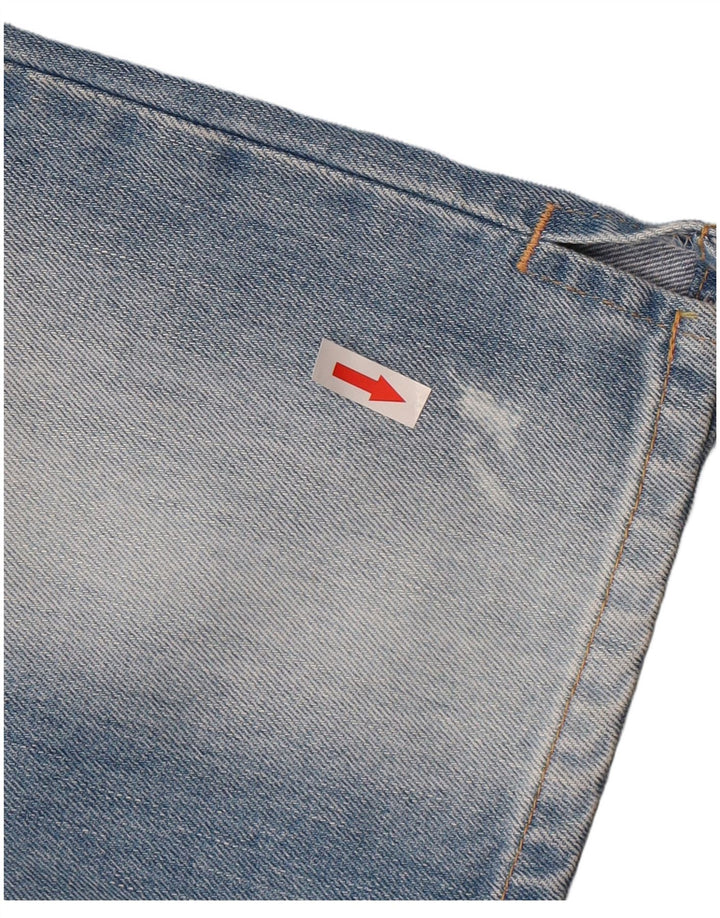 Levi's Damen-Capri-Jeans, W32, L22, blau, Baumwolle, klassisch