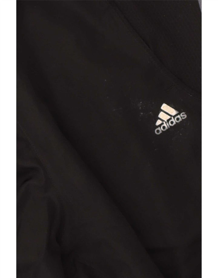 Adidas Herren Climacool Trainingshose, groß, schwarzes Farbblock-Polyester
