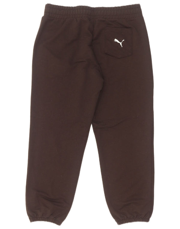 Puma Damen Graphic Trainingshose Jogger UK 14 Medium Schwarz