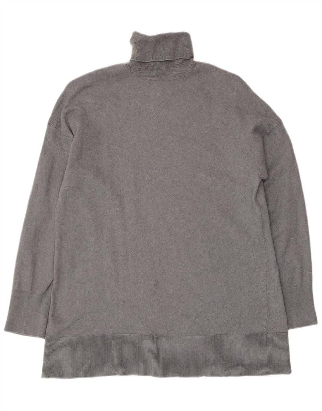 Massimo Dutti Rollkragenpullover für Damen, UK 12, Mittelgrau