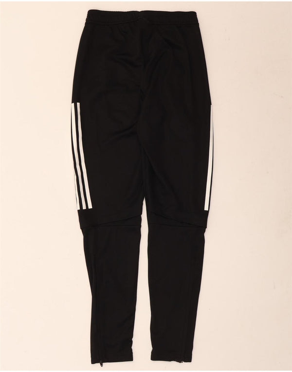 Adidas Damen Trainingshose UK 4 XS Schwarz Polyester
